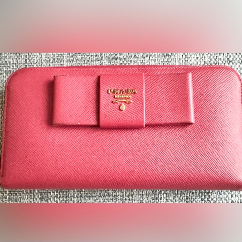 Prada Pink Wallet